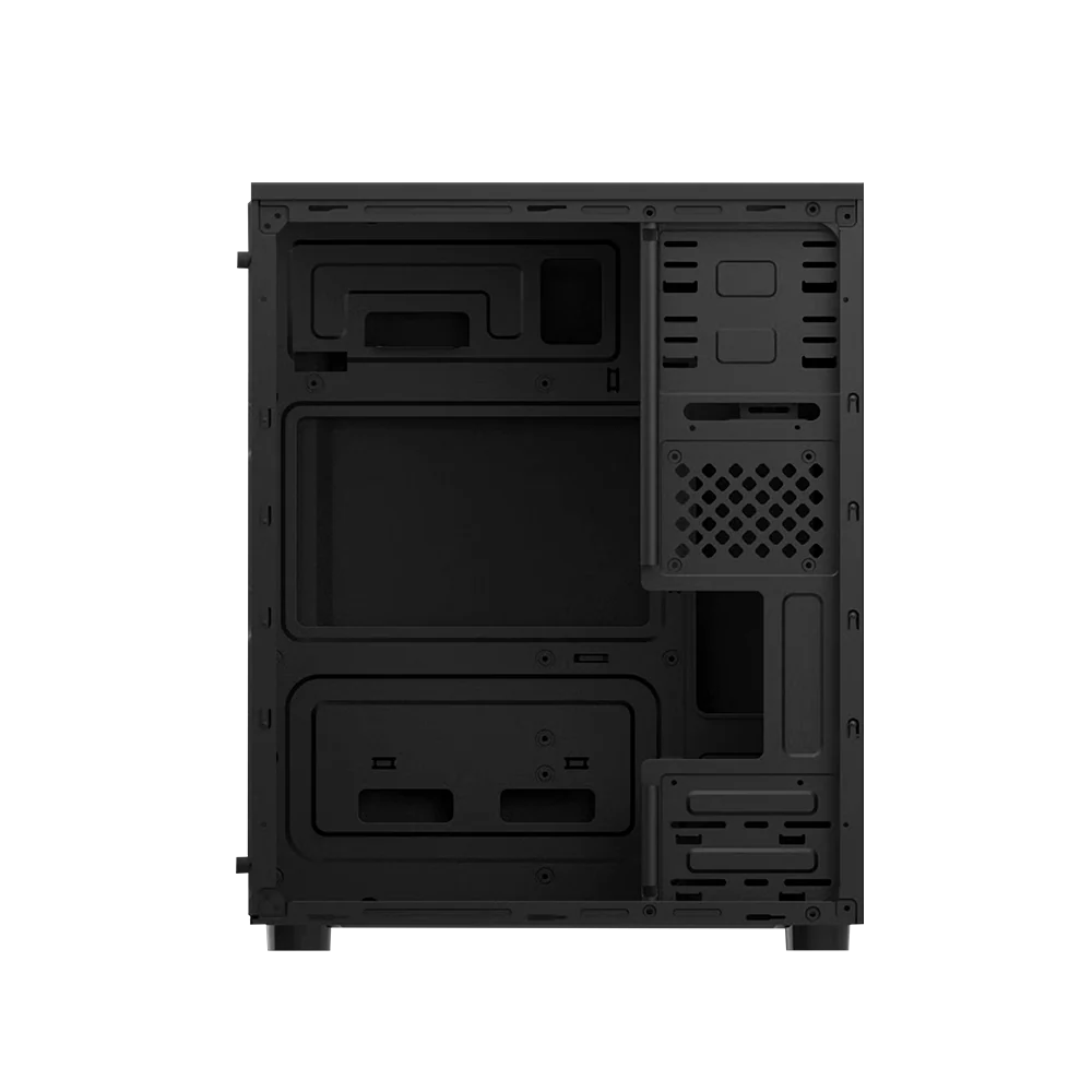 Circle Desire D1 3.0 Micro-ATX CPU Cabinet With Power Suppply– Full-Size Tower, USB 3.0 – Black - Image 2