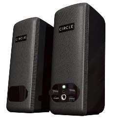 Circle CT220 2.0 AC-Powered Multimedia Speakers