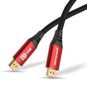 Honeywell DisplayPort to DisplayPort Cable | 2 Meter | DisplayPort 2.1 | High Speed DP Cable