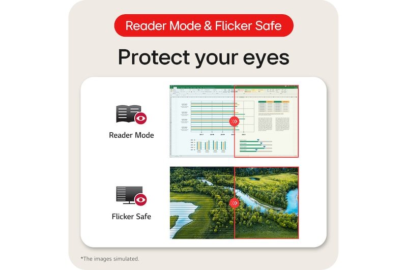 LG 24MS570B-B 23.8″ FHD IPS 100Hz Monitor with USB-C 65W Power Delivery - Image 6