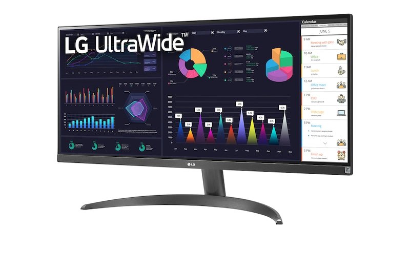 LG 29WQ500-B 29″ UltraWide FHD IPS Monitor – 2560×1080, AMD FreeSync, 100Hz, HDR10