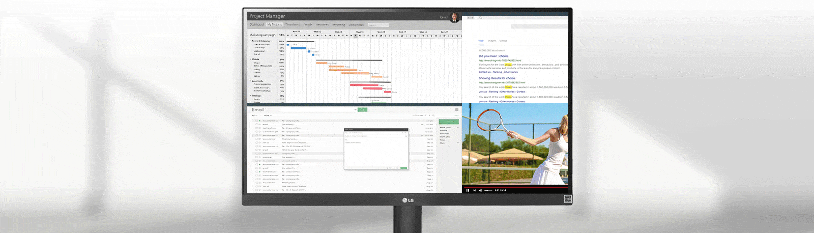 LG 29WQ500-B 29″ UltraWide FHD IPS Monitor – 2560×1080, AMD FreeSync, 100Hz, HDR10 - Image 3